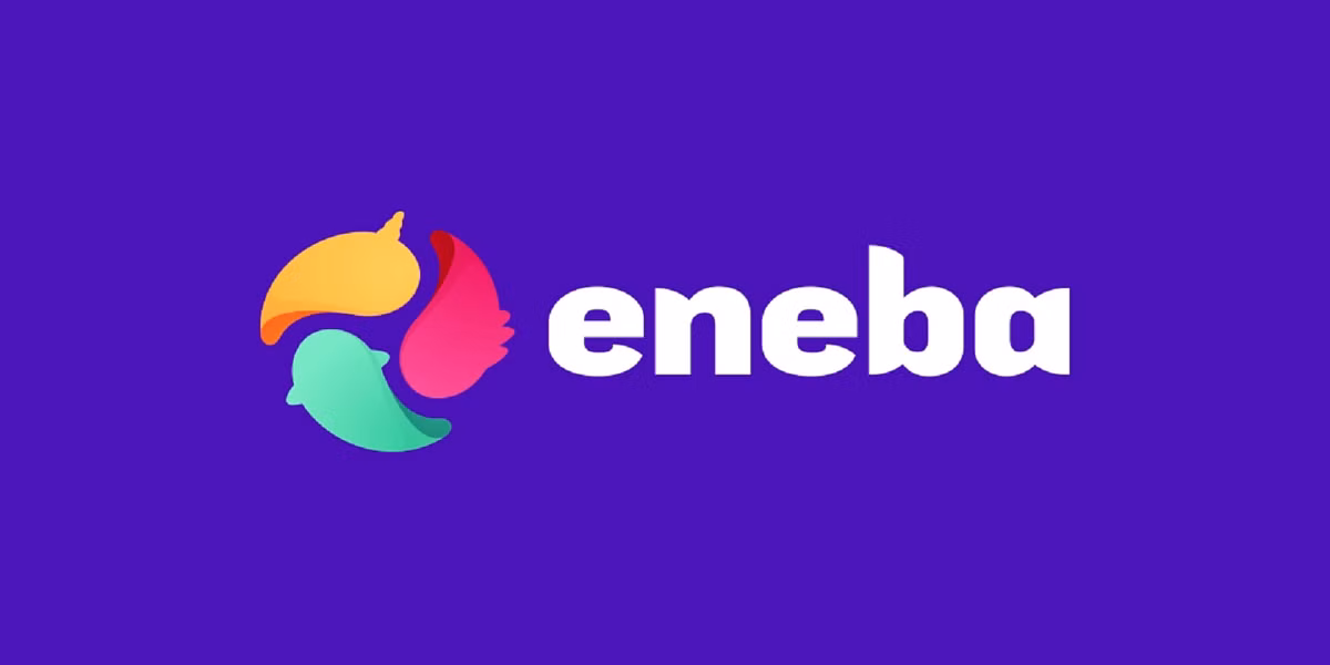 Скриншот главной страницы Eneba с яркими промо-баннерами